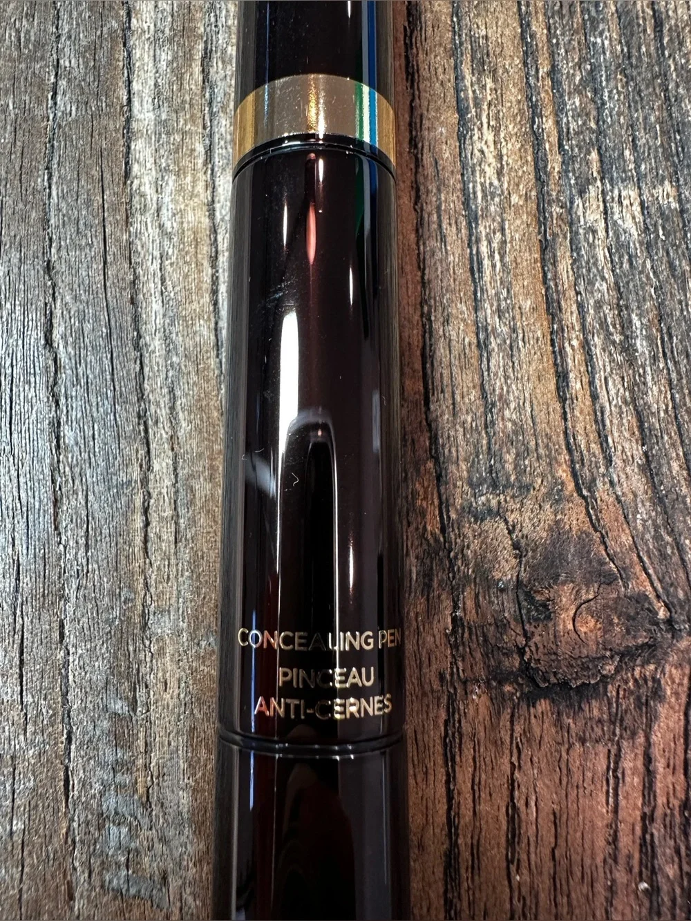 Tom Ford Black Concealer Pen with Gold Band